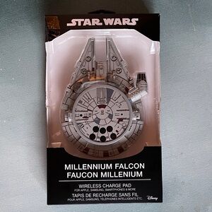 Disney Star Wars Millennium Falcon Wireless Charge Pad NIB